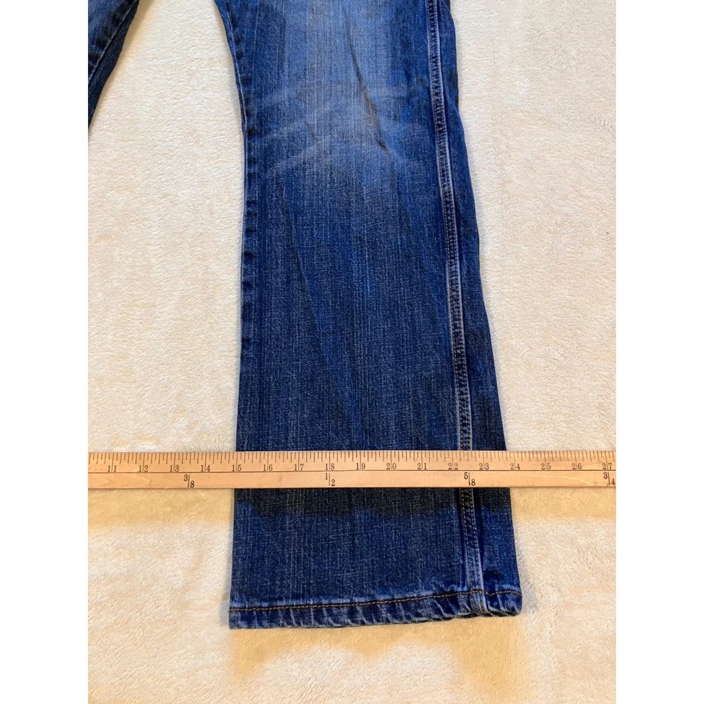 Wrangler Retro Relaxed Bootcut Jeans Mens 35x34 Blue Denim 10WRT20JH